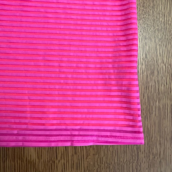 Silence + Noise Shadow Striped Muscle Tee Dress - Picture 12 of 14